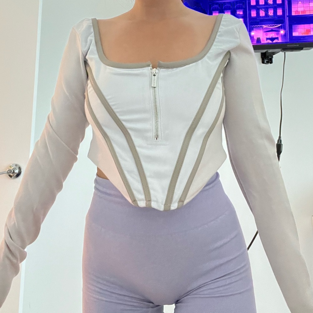 Maneire de voir corset long sleeve